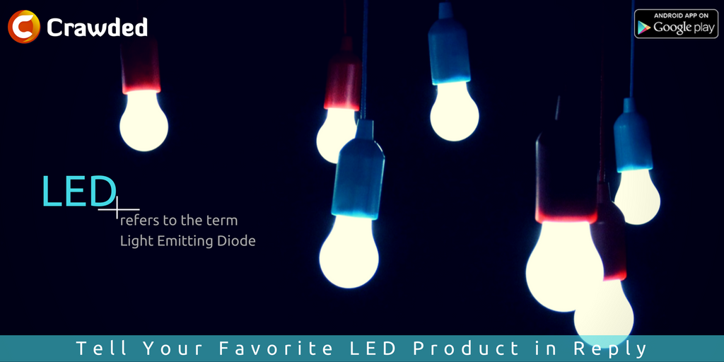 crawdedindia's tweet photo. What's your favorite #LED product? Let us know down there in replies!
For more, click: https://t.co/UhvRxqPtYE
#Physics #Tech #Fav #Crawded https://t.co/9Ubp2QoqLO