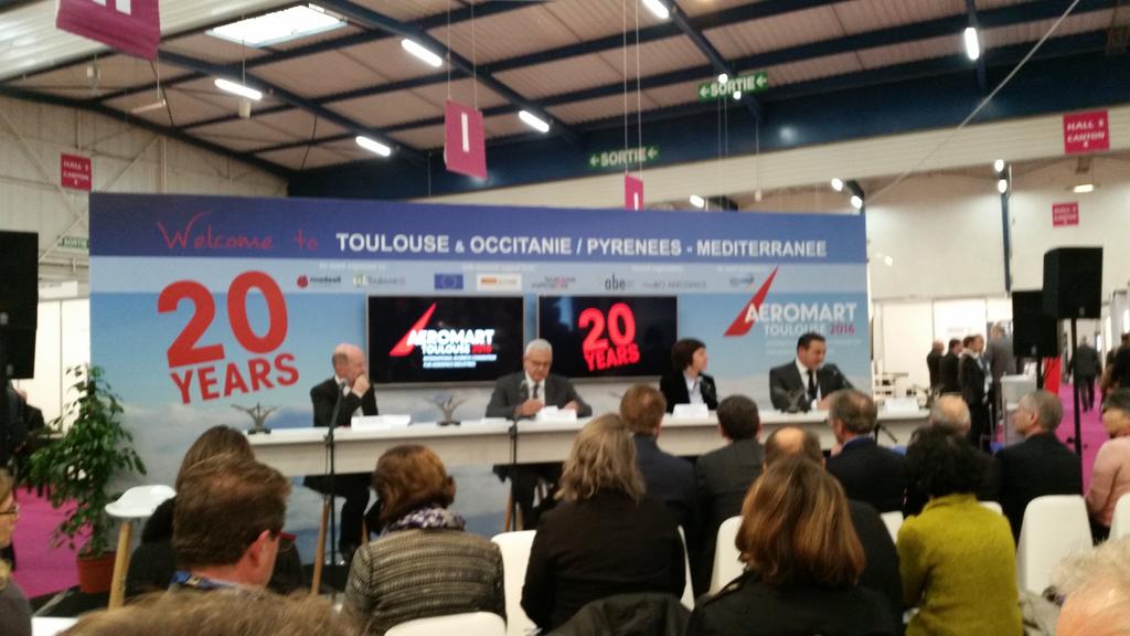 Le <a href="/journalaviation/">Journal Aviation</a> à @aeromartTLS pour ses 20 ans !!!