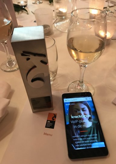 MarketingPink's tweet photo. Whoohoo! Onze klant @VoIPGRID is gisteren bij de FD Gazellen uitgeroepen tot de snelst groeiende onderneming van Nederland. Gefeliciteerd!! https://t.co/MpJjhOpvl2