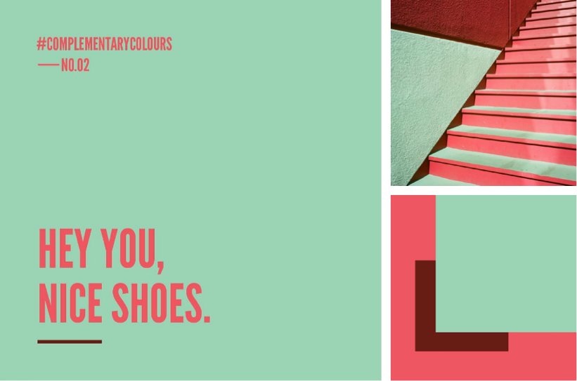 ElmwoodTweets's tweet image. #ComplementaryColours No.02. RGB: Pink 238 86 95 / Blue 154 211 179 / Burgundy 102 29 19. Photo: huwbennett #elmwood_melbourne