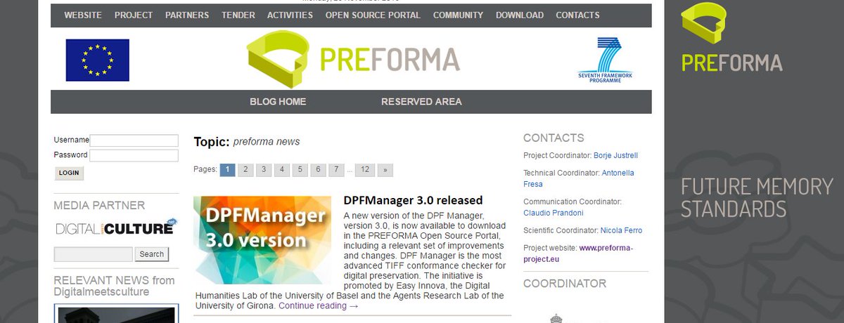 DPFManager's tweet photo. "The most advanced #TIFF conformance checker for #digitalpreservation" #DPFManager 3.0 version at the #PREFORMA blog https://t.co/BeIgg6G4s4 https://t.co/uqj6ZZ7qjB