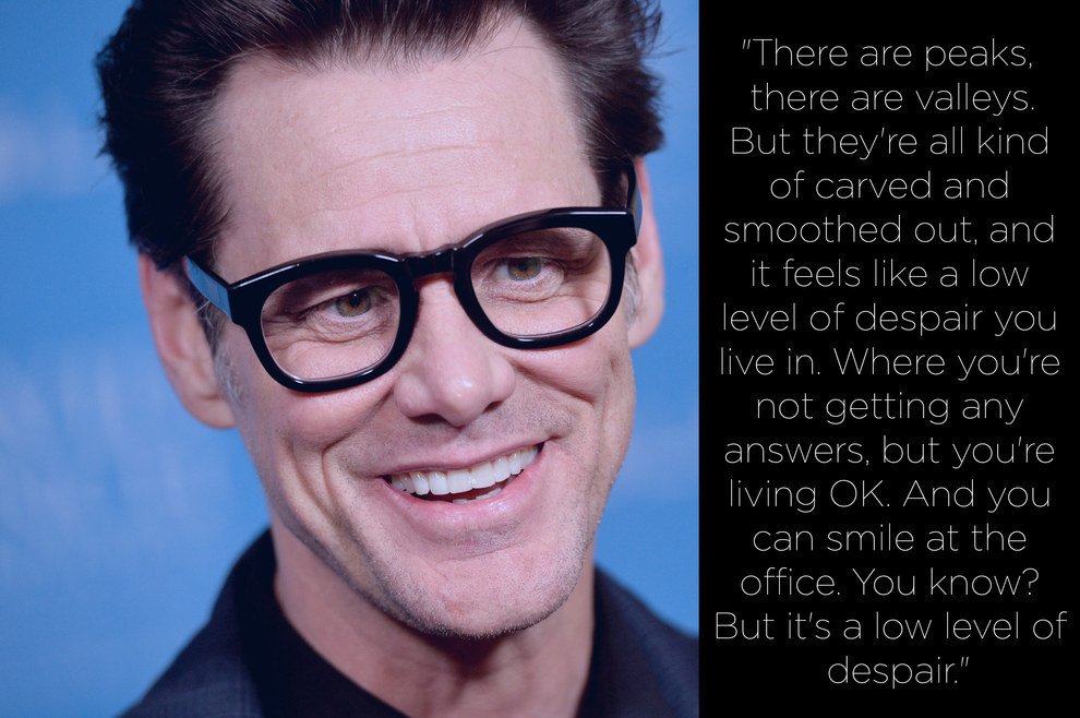 yourmindco's tweet photo. Amazing to see @JimCarrey open up about the realities of life and remind us that #sadness is nothing to be ashamed of. #WhoElseWednesday https://t.co/aY34hBJhkV