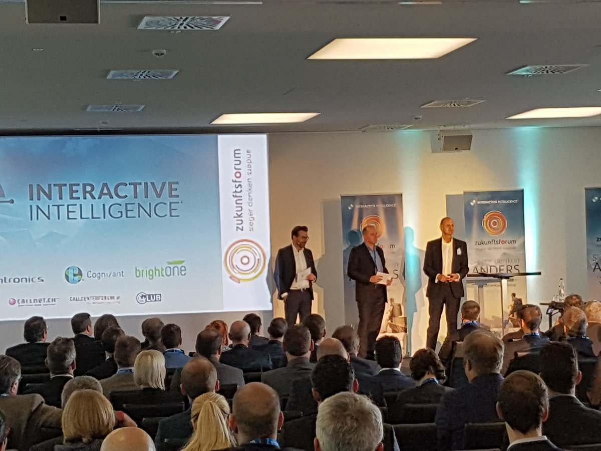 Rcomerudi's tweet image. Heute auf dem Zukunftsforum von Interactive Intelligence #zukunft16. Dabei geballte Kompetenz aus Deutschland, Österreich und der Schweiz.