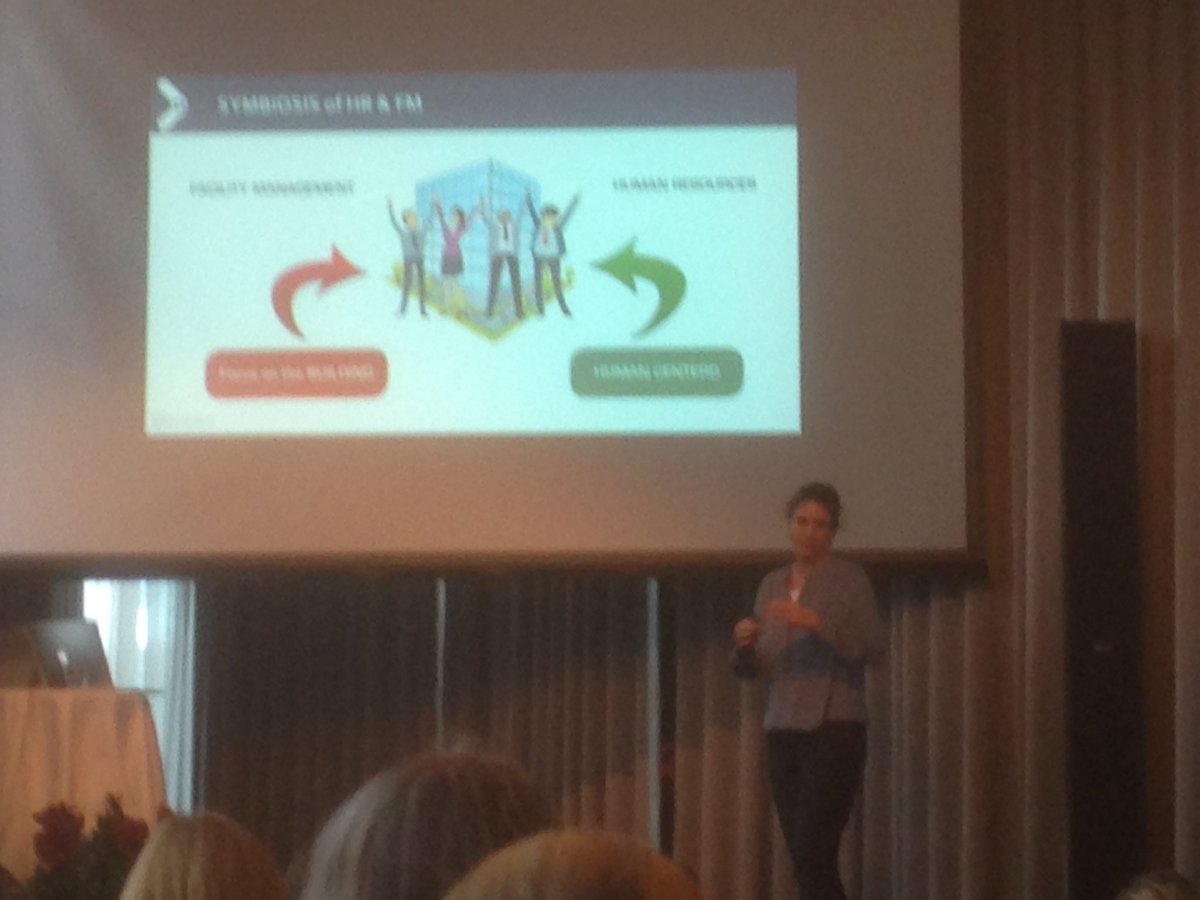 MarcRonaldJans1's tweet photo. symbiosis between fm and hr to secure healthy and happy offices #annicee Bauer #ddock #createsoundoffices https://t.co/uy0GRkT6Lm