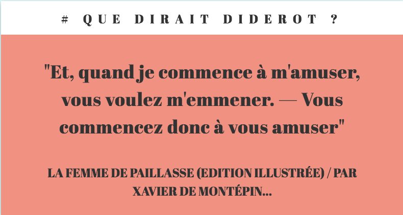 Merci <a href="/laBnF/">La Bibliothèque nationale de France</a> <a href="/LouisaTorresFR/">Louisa Torres</a> <a href="/tur_alexandre/">Alexandre Tur</a> pour ce #MardiMandragore spécial #QueDiraitDiderot !! On s'est bien amusés :)