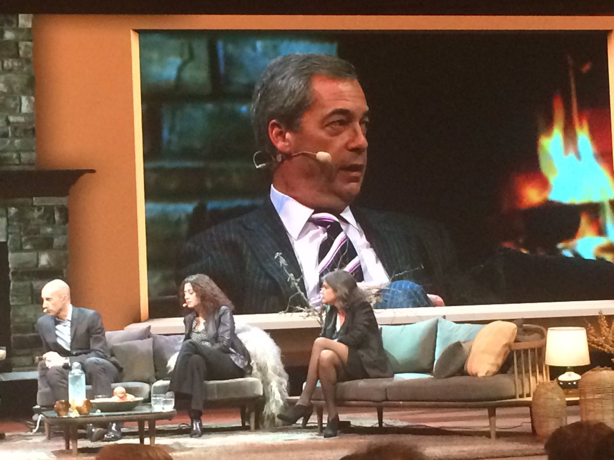 kennedyinrome's tweet photo. Listening to Mr Brexit Nigel Farage outline his vision &amp; urge #nx16 media to get real. Sobering. #factcheck #redefiningjournalism https://t.co/KZPQxyuLoa
