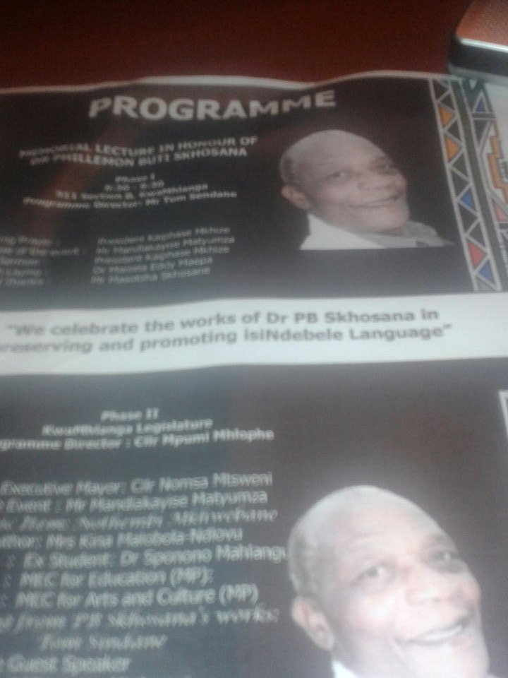 eyethufm's tweet photo. The Memorial Lecture in honour of Dr. Phillemon Buti Skhosana https://t.co/W8QMviRHdR