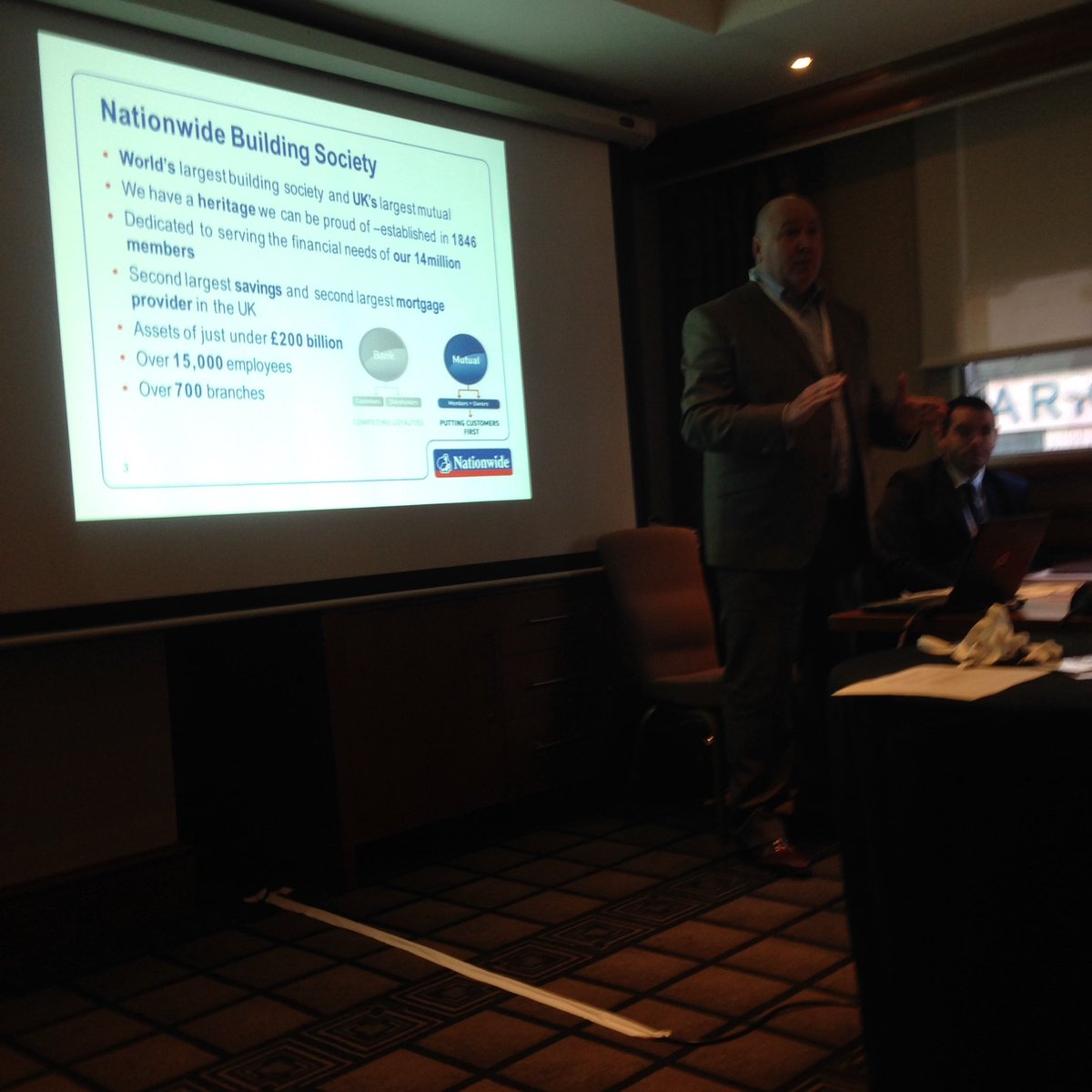 McnabGareth's tweet image. Chris Ball speaking @CreditServicesA creditors forum - dca remuneration &amp;amp; fair customer outcomes. Putting members first in everything we do!