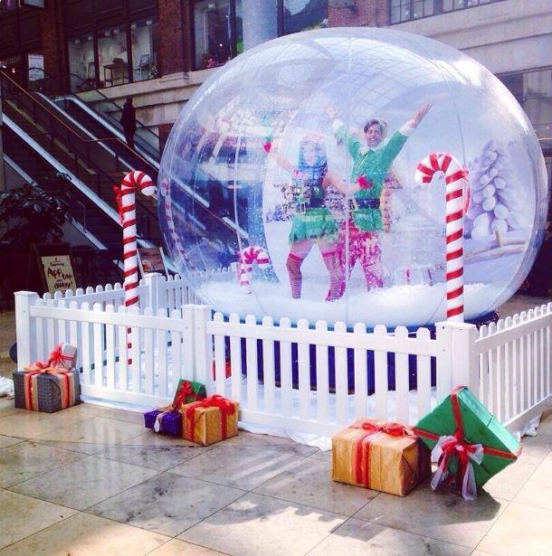 visitsouthport's tweet photo. There is festive fun this weekend, 11-4 outside The Atkinson with a giant snow globe and free letters to Santa. #southportatchristmas https://t.co/jOQ3Di6bfL