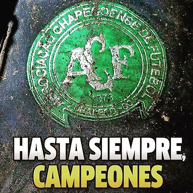 C1audioBravo's tweet photo. ¡Que descansen en paz! @ChapecoenseReal ⚫ https://t.co/VMVxd0xkfi