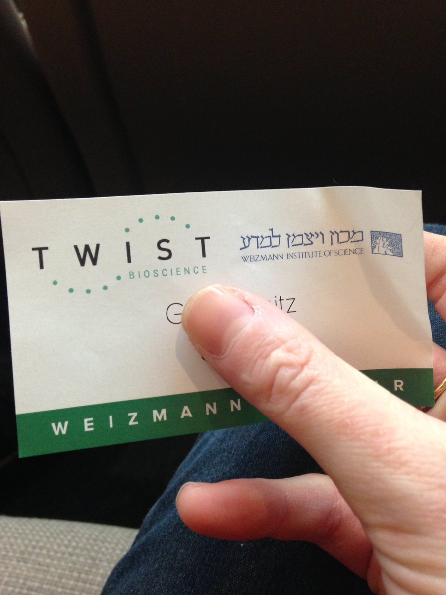 crispr_il's tweet photo. @TwistBioscience made it to Israel! Mazal Tov :) https://t.co/f3TwWW3V3M