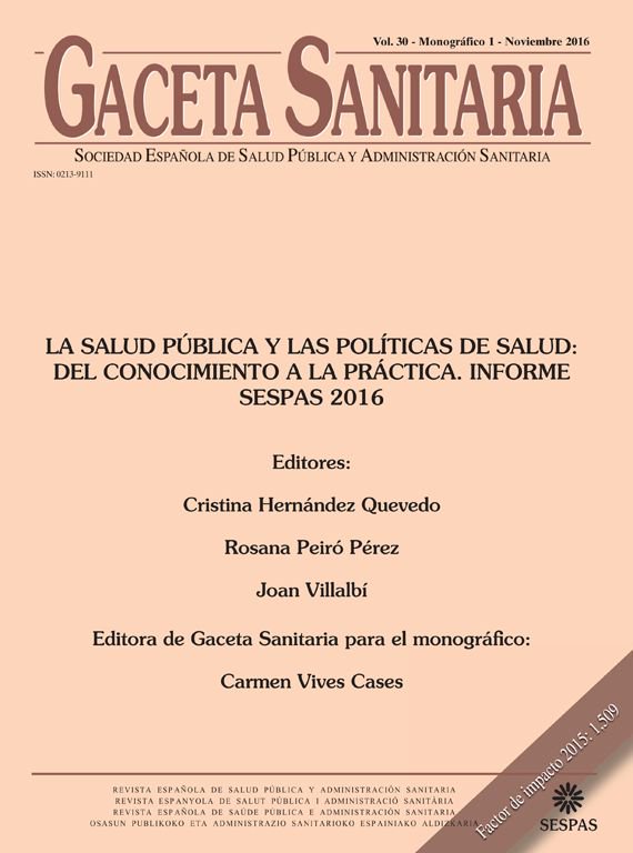 saludediciones's tweet photo. .@joancmarch Salud pública y las políticas de salud: del conocimiento a la práctica #InformeSESPAS https://t.co/olPoNs8FLN @sespas @salutif https://t.co/BnIYnyiF4l