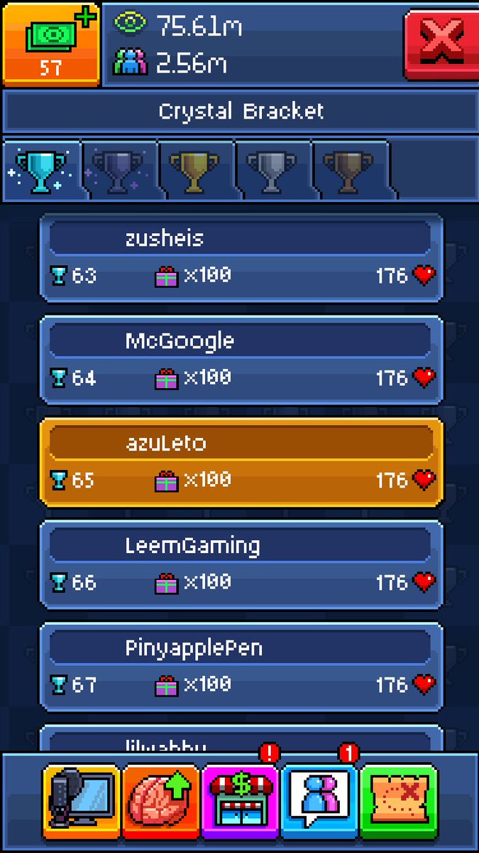 drtyhoggers's tweet photo. I've finished #65 in the last #Tuber contest! @Outerminds @pewdiepie https://t.co/Z4rH0R6ksV