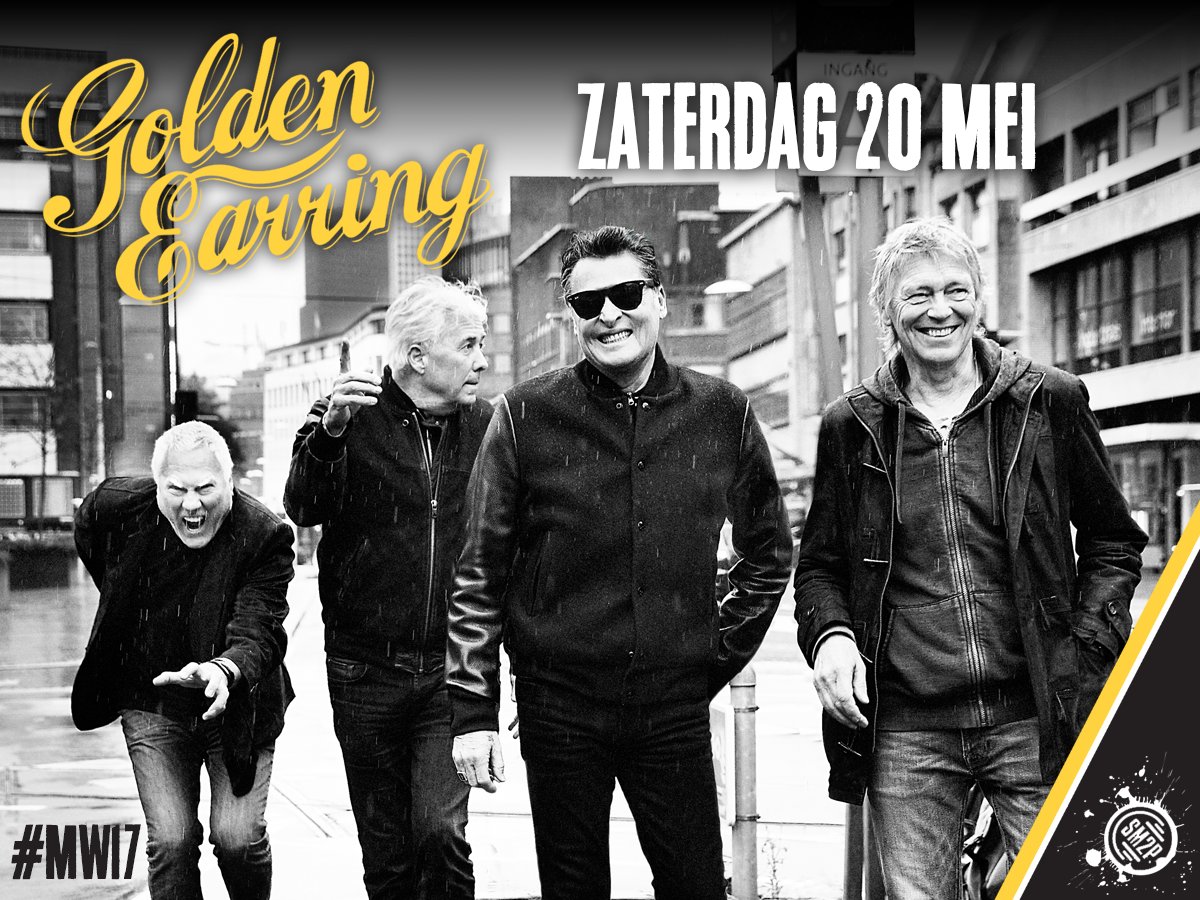 ZATERDAG 20 MEI 2017: GOLDEN EARRING!
