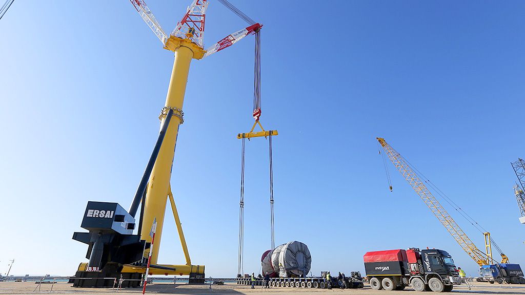 ADB_HQ's tweet photo. It took over a year to transport 2 new turbines from Japan to the #Talimarjan power plant https://t.co/PUtfhJLTJj https://t.co/cTwl0tLBas