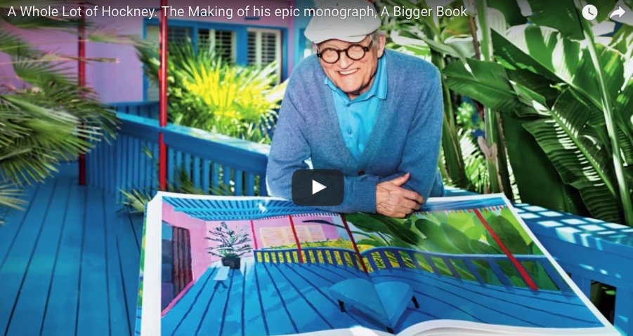 elizaapperly's tweet photo. I spoke to #DavidHockney about his new @TASCHEN monograph, #ABiggerBook https://t.co/6kqUFDvnWh https://t.co/MTRTSOsH0k