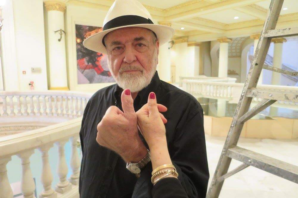 Mailander_RD's tweet photo. Da #cuba il maestro #pistoletto per #signitred #rebirthday @rivolicast @_cittadellarte https://t.co/Xq094JOagu