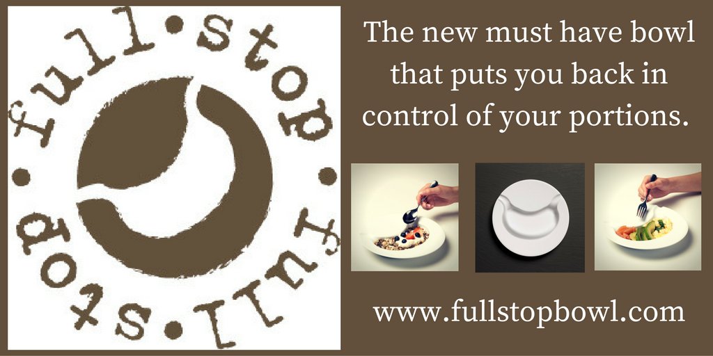 FullStopBowl's tweet photo. @wabbitpie seen the new #portioncontrol bowl launched this week? Introducing @fullstopbowl. Find out more: https://t.co/GSHk1QOtWY https://t.co/unGieVqxV7