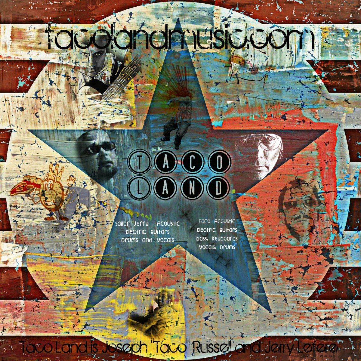 Most stream these days so you may have missed the inner sleeve (CD/Album) from Pancakes and Pizza.  Cover Art designed by Andy Nortnik.