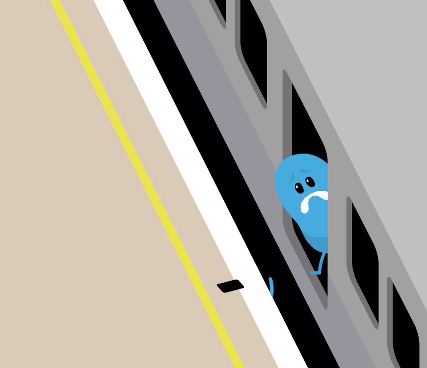 I probably should’ve minded the gap. appstore.com/dumbwaystodieph
