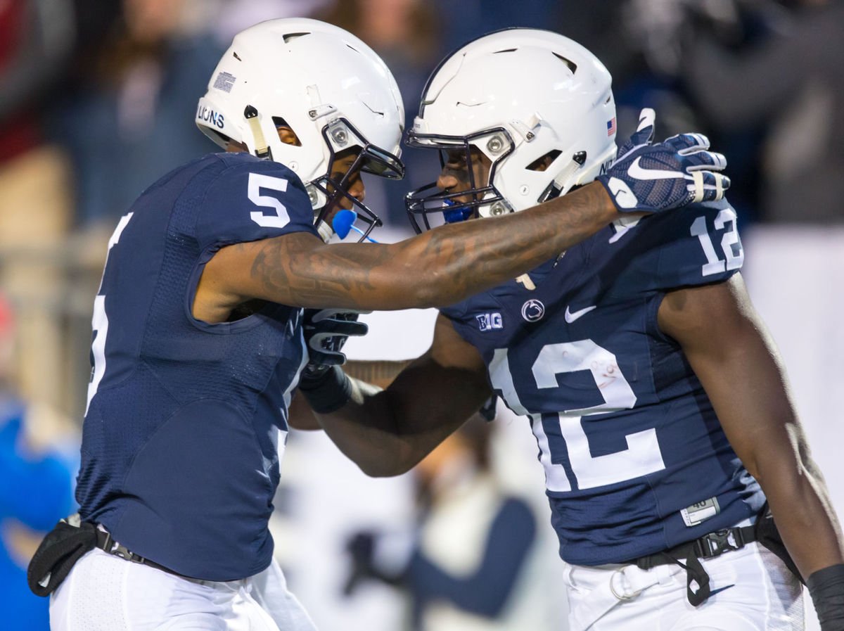 DailyCollegian's tweet photo. .@PennStateFball prepares to face off against "corn-fed Wisconsin boys" in the Big Ten Championship https://t.co/RUS4PbSryC https://t.co/3RJQwxFJIO