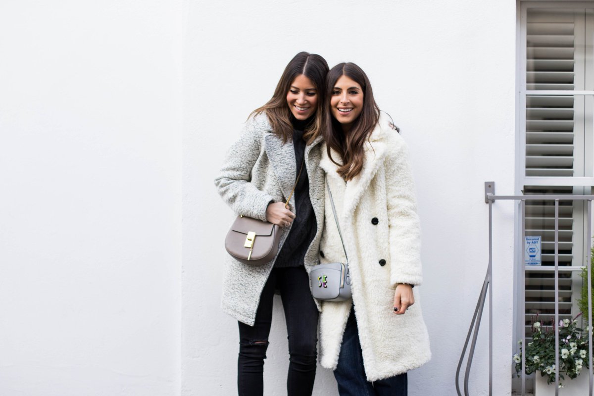 Cosying up in our latest <a href="/Abercrombie/">Abercrombie & Fitch</a> fave winter warmers. More on the WAT today WeAreTwinset.com #AFinfluencer #AFStyle