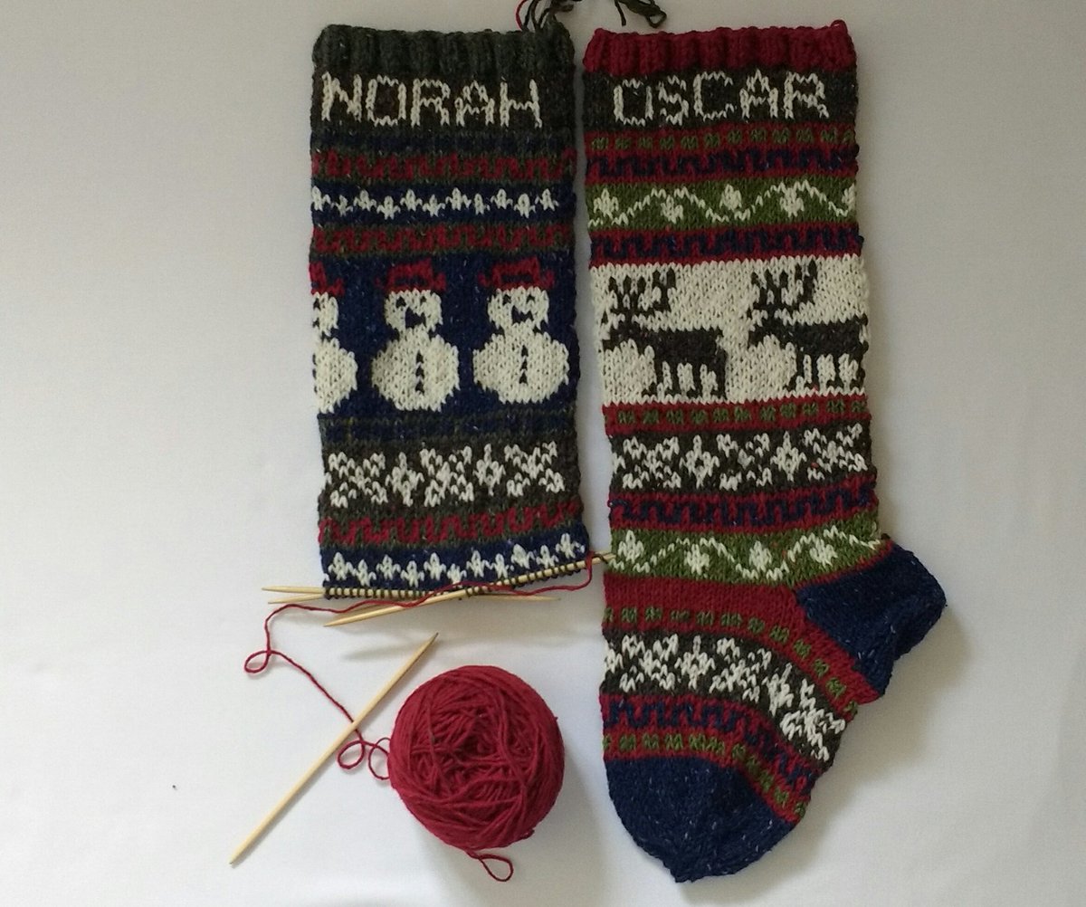 GigiSantasSocks's tweet image. Happy knitting 😃 #AlmostDecember #fairisle