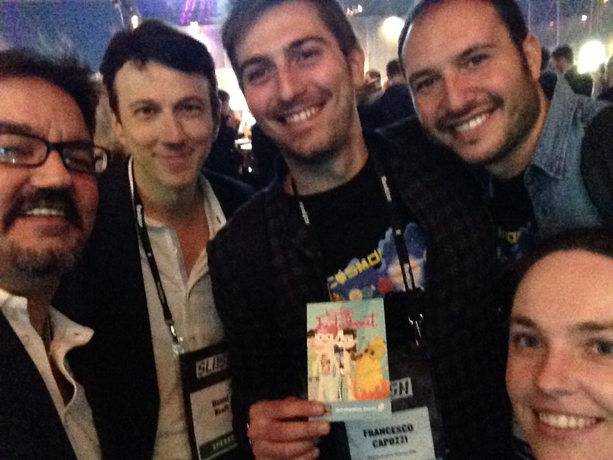 At #slush16 w <a href="/massimomichetti/">Massimo Michetti</a> <a href="/fracapozzi/">Francesco Capozzi</a> <a href="/marshmallow_it/">Marshmallow Games</a> <a href="/daniel_kraft/">Daniel Kraft, MD</a> <a href="/singularityu/">Singularity</a> <a href="/G4A_Italy/">Bayer G4A Italy</a> <a href="/BayerSuomi/">Bayer Suomi</a> <a href="/BayerSverigeAB/">Bayer Sverige</a> . Guys U rock!