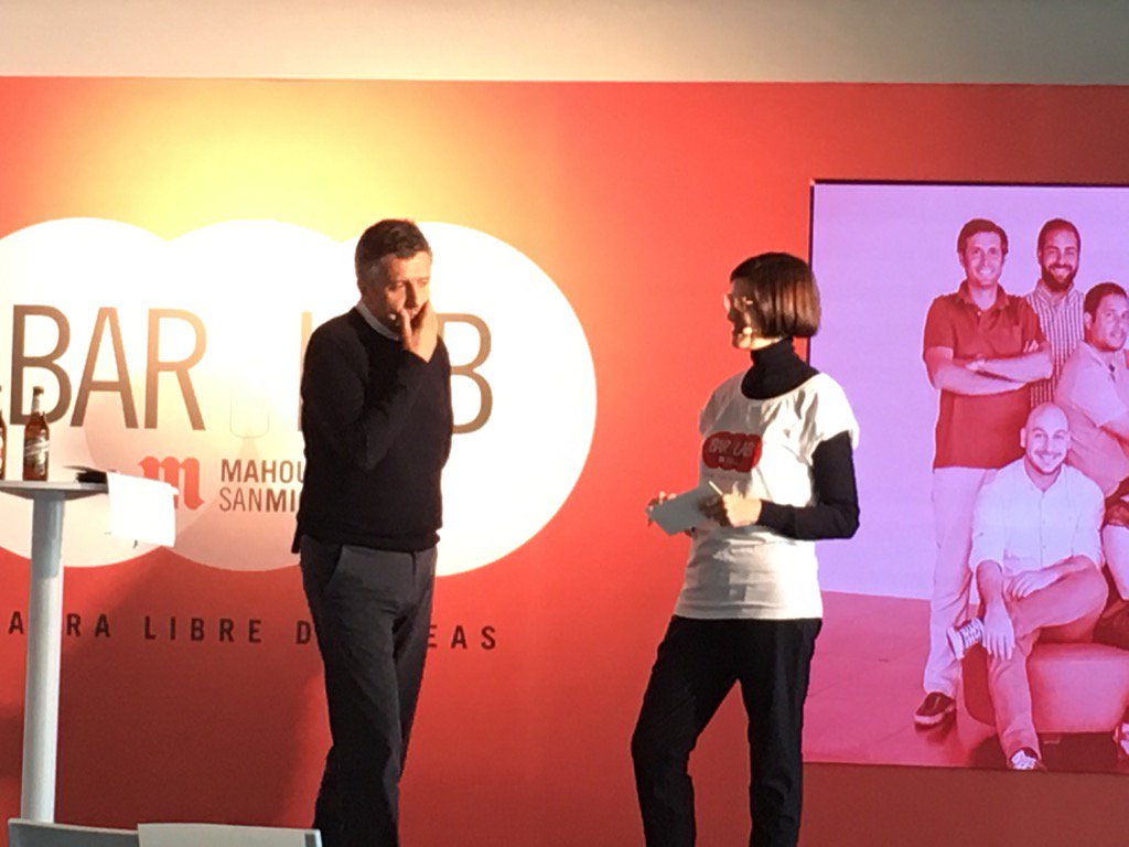 soniafer's tweet image. Enhorabuena Mahou #barlab @DiazAlbertoDiaz por la apuesta por la innovación!