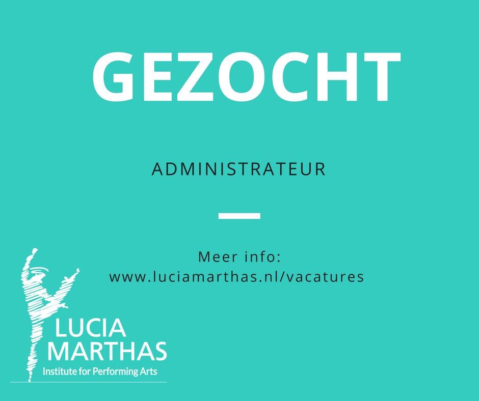 Gezocht: Administrateur! Altijd al graag bezig met cijfers en opstellen van o.a. begrotingen? Meer info: bit.ly/2gUJhyX #vacature