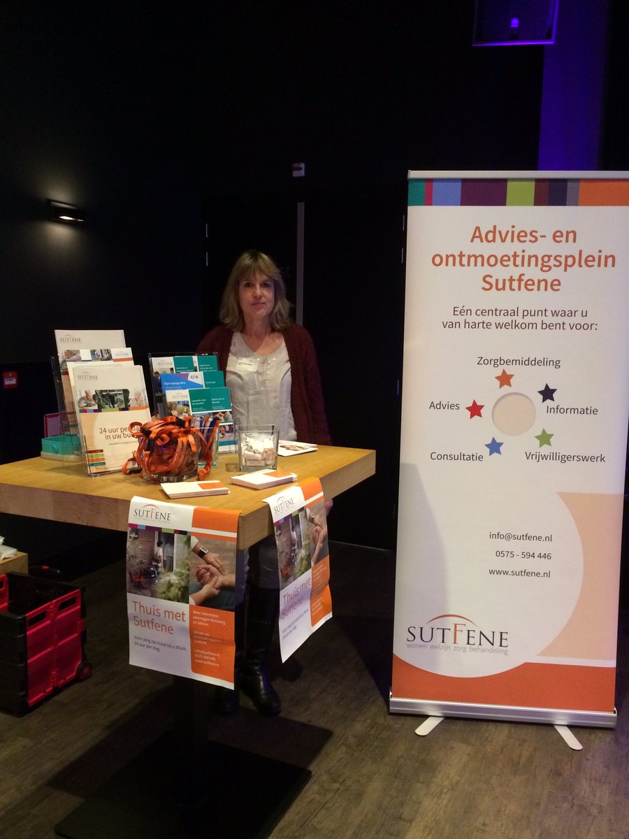 Informatiemarkt voor #mantelzorgers. <a href="/schouwburgloch/">Schouwburg Lochem</a> 13-16 uur. <a href="/Sutfene/">Sutfene_Ouderenzorg</a> bedankt <a href="/SWLochem/">SWL</a> voor dit initiatief!