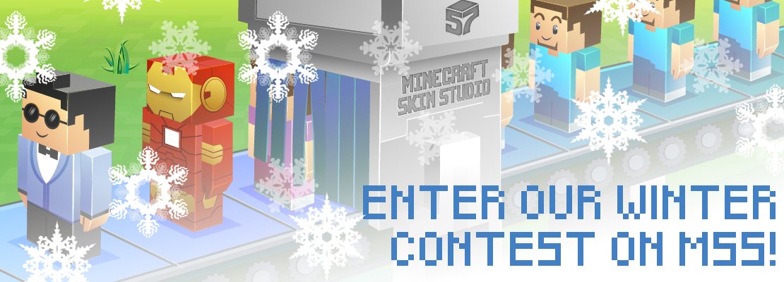 57digital Our Winter Competition Is Here Head Over To Minecraft Skin Studio Mss To Enter Join In The Fun Minecraft Contest T Co 027k2d684b