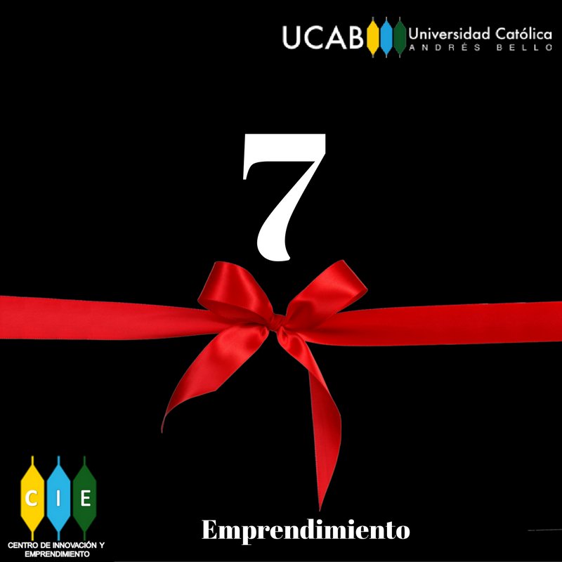 ¿Quieres saber cómo #Emprender?... En una semana tendremos una sorpresa para ti en la #UCAB. #CIEmprende