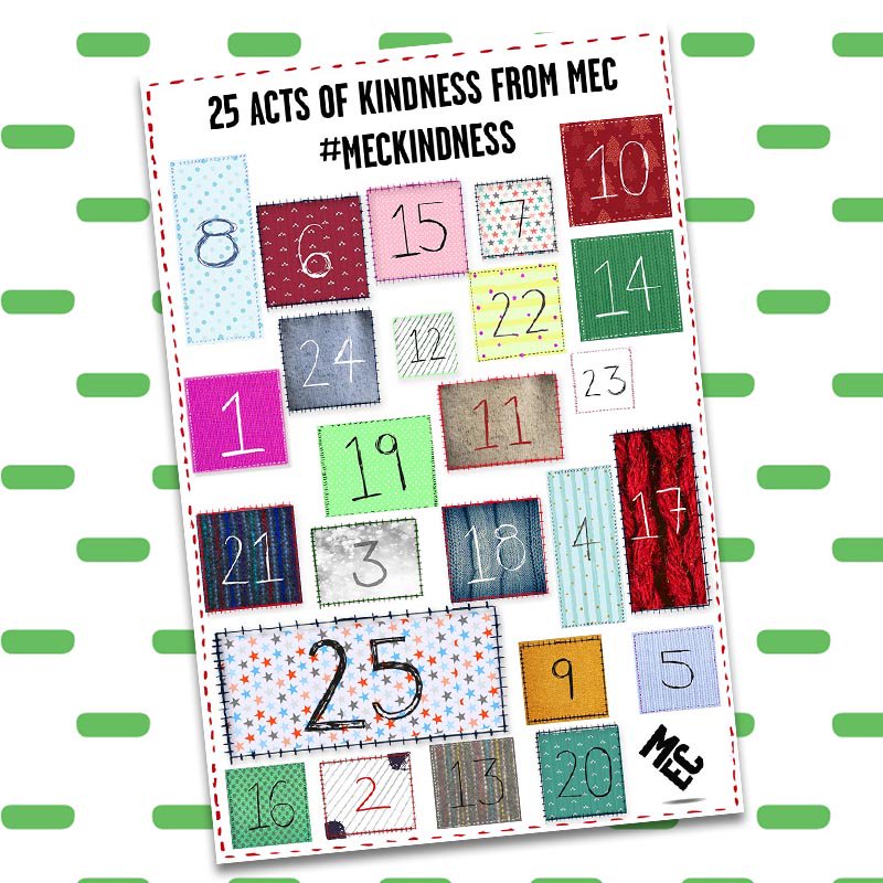 WavemakerGlobal's tweet photo. In celebration of #December &amp; the holiday season, tomorrow we launch MEC's 25 Acts of Kindness to spread some daily happiness #MECKindness https://t.co/uGaAdYTe7s