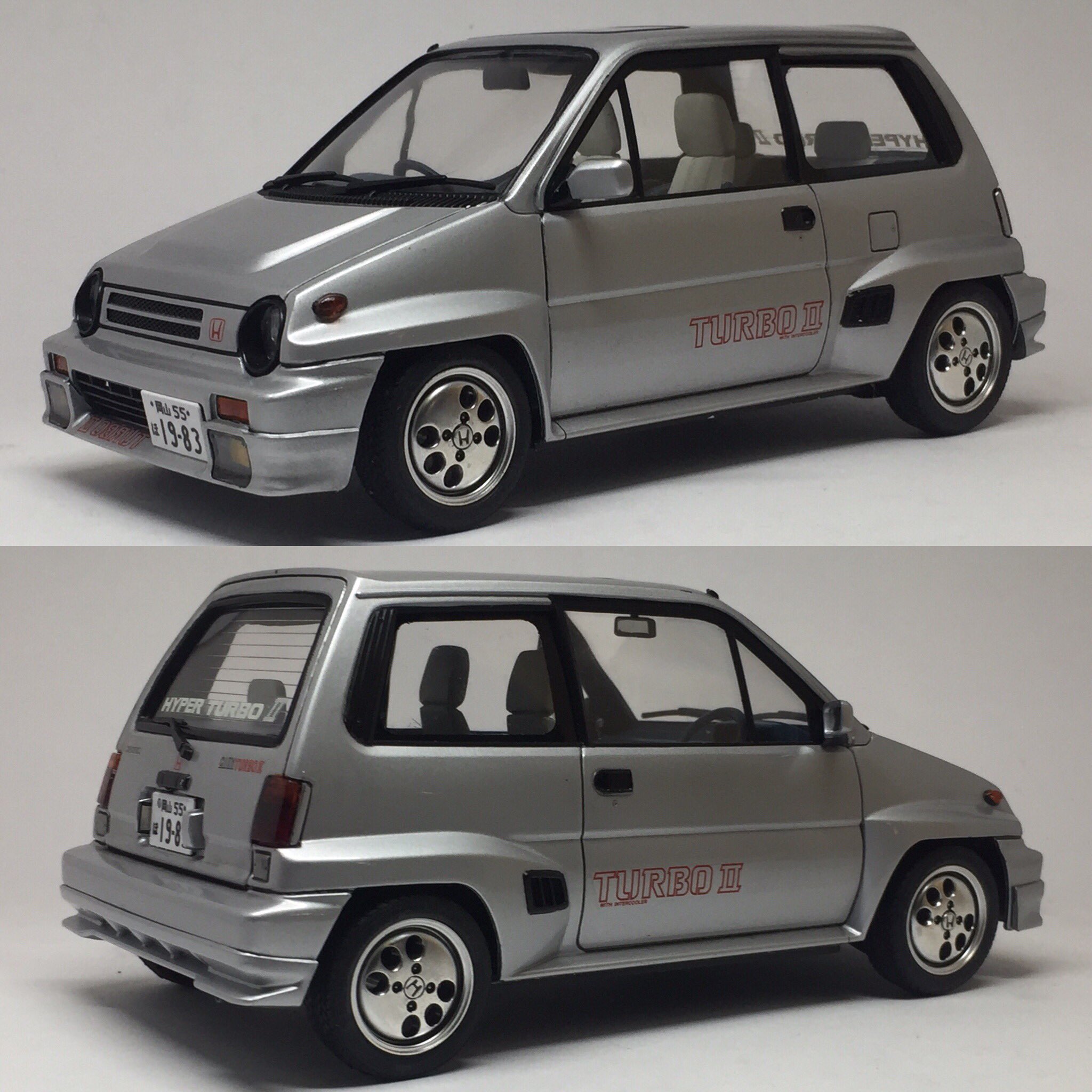 Tamiya ホンダシティターボ / ブルドッグ 1/24 タミヤ 1/24スケール プラモデル ホンダシティターボⅡ