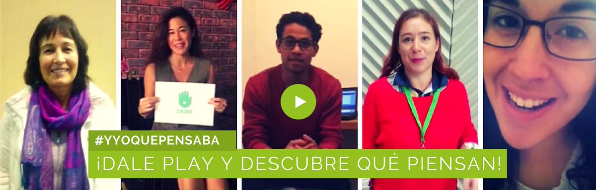 Te presentamos nuestra campaña por el #DíadelVoluntariado bit.ly/Yyoquepensaba ¡Súmate con #YYoquepensaba!