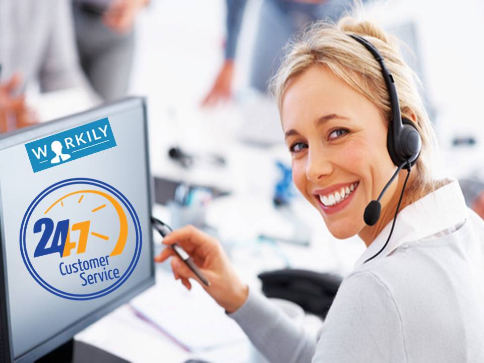 workily's tweet image. #Workily provides 24/7 Online Support! Get the Best out of Customer Care with Workily! workily.com