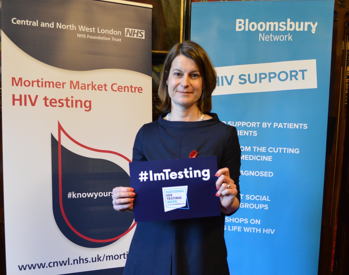 CNWLSexHealth's tweet image. Thanks @helenhayes_ MP who just had a #HIV test #ImTesting @bloomsusrs @MMC_cnwl @APPG_HIV_AIDS @THTorguk @drlaurajwaters #HIVTestWeek