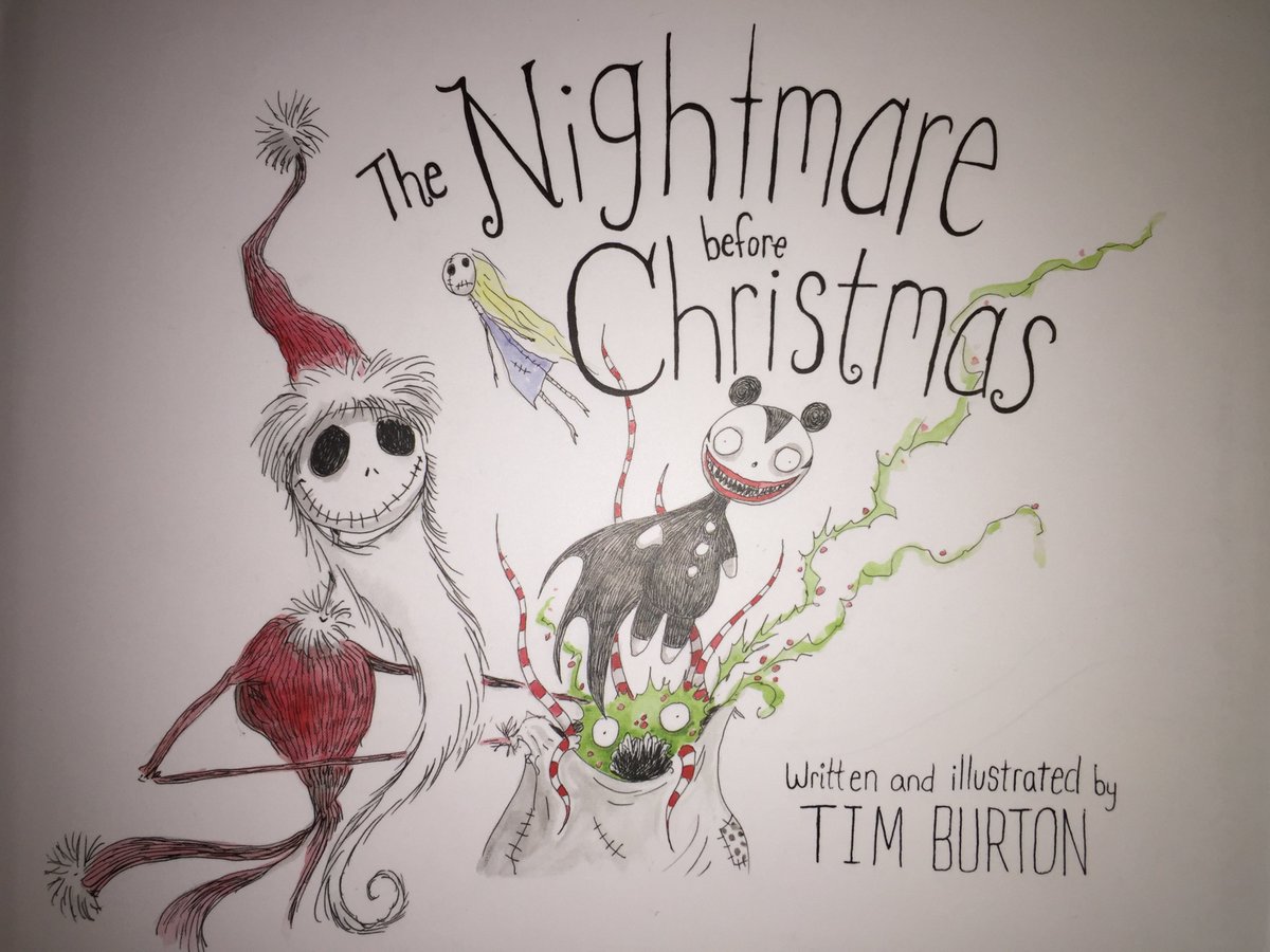 popupscreens's tweet photo. RT &amp; Follow for the chance to #win 'The Nightmare Before Christmas' picture book by Tim Burton from @PuffinBooks! UK &amp; 18+. #winitwednesday https://t.co/ACfdybqcow