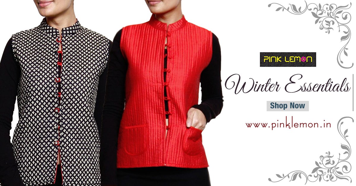 PinkLemonJaipur's tweet photo. We're back with our Elegantly handcrafted Winter wear!!! 
Shop Now - https://t.co/Rv42jr1Zw5 
#PinkLemon https://t.co/vWyCLBkZ4v