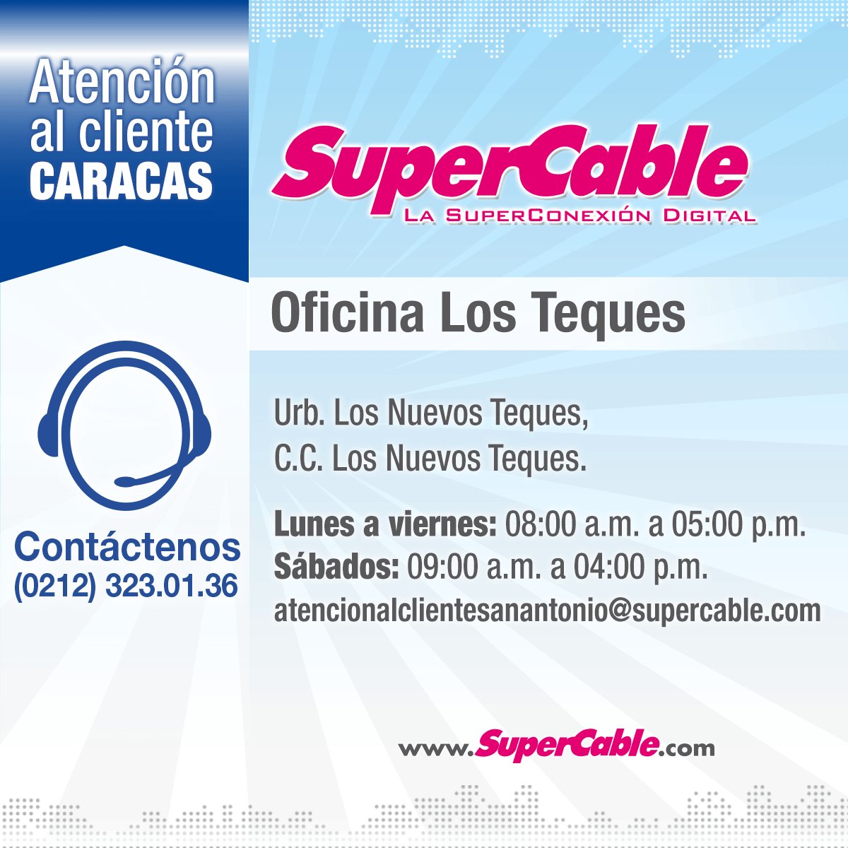 Canales de #ATC #LosTeques