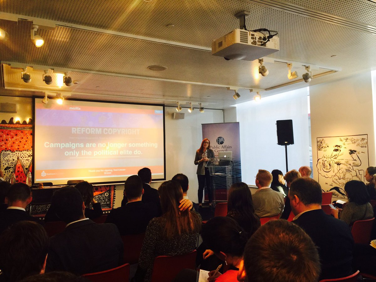 leekandpotato's tweet photo. "We need to reclaim campaigning... it's not just for NGOs" says @ToniCowanBrown of @NationBuilder #EUDAS2016 https://t.co/uEInjLHrE6
