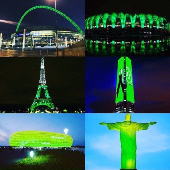 FutballTweets's tweet photo. The entire world is with Chapecoense...💔😢 https://t.co/x9XjRY1S9L
