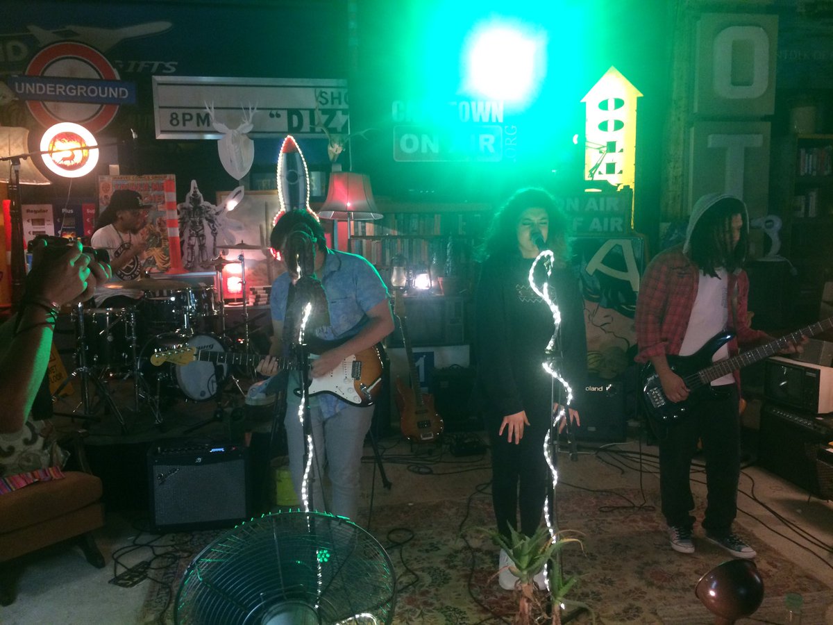 We are with <a href="/roomofphonics/">Room of Phonics</a> jamming away to their awesome tunes. Nicely done guys. Loving you!!