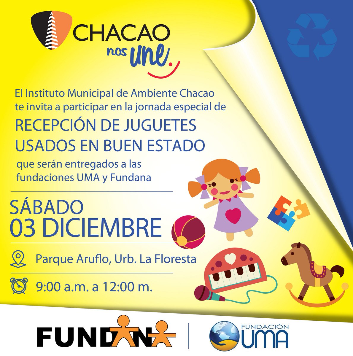 reciclaje de juguetes usados