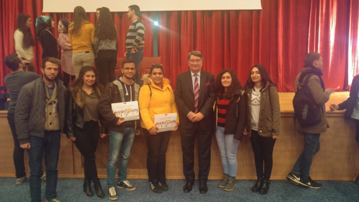 Trakyakariyer Projesi Takım Lideri Geoff Fieldhouse ile.