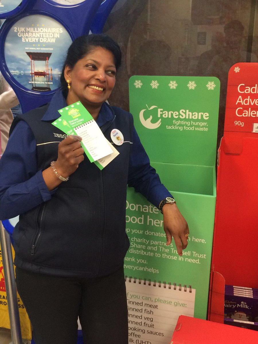 Amal14mes's tweet photo. @* Donate food at your local @Tesco to help feed people in need. 1st-3rd Dec #everycanhelps @martintsmith @oliverjameshill #Group908 ready https://t.co/yby3yHlVJF