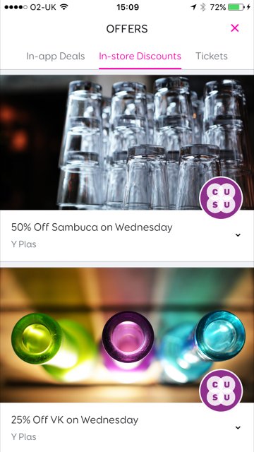 £1.95 VKs and 50% off Sambuca for ONE NIGHT ONLY! Download @yoyowalletNOW! #ChristmasDeals