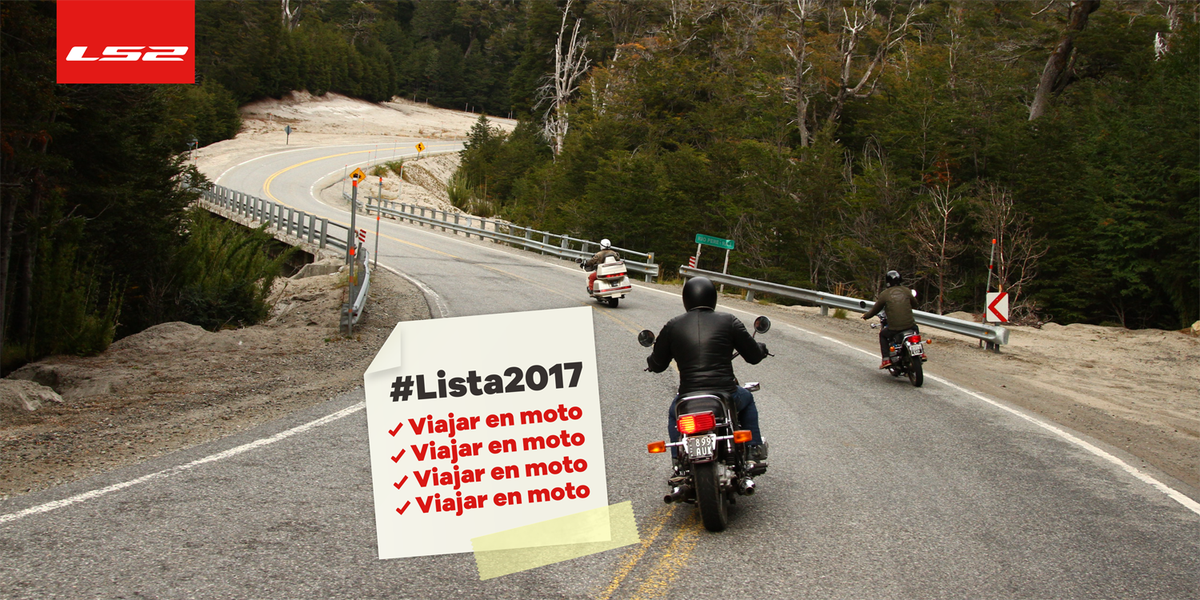 ls2helmets's tweet photo. Termina el año y nos damos cuenta que solo queremos una cosa ¡VIAJAR MÁS! #LS2Helemts #LS2Touring #Fiestas2017 https://t.co/KDJYamAY8L