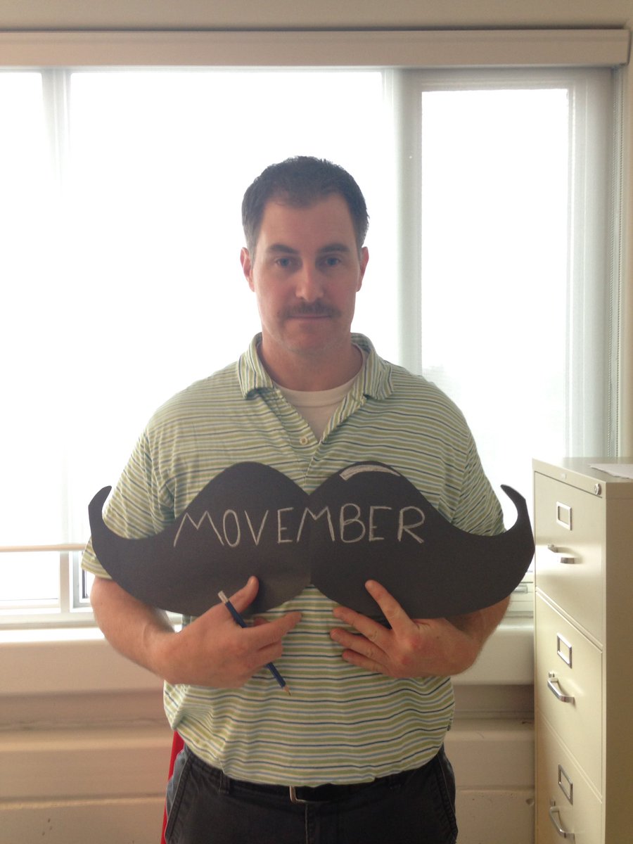 femnpss's tweet photo. Thank you to all the staff who showed support for movember!!!    Who do you think grew the best stache?!? @NPSSnews @MisssMcleod https://t.co/i01RoZ99IN